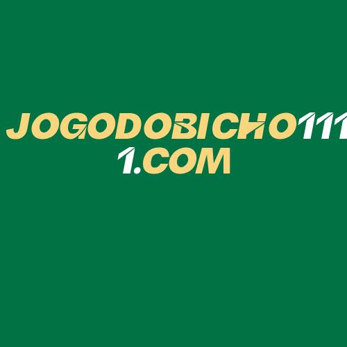 Logo da JOGODOBICHO1111